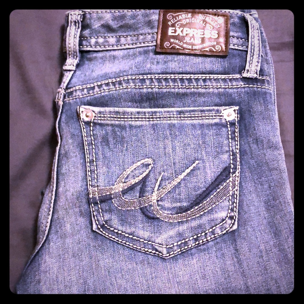 Express Low Rise Jean Legging 4R